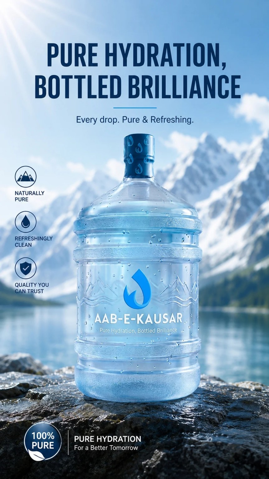 AAB-E-KAUSAR 19 litre bottle